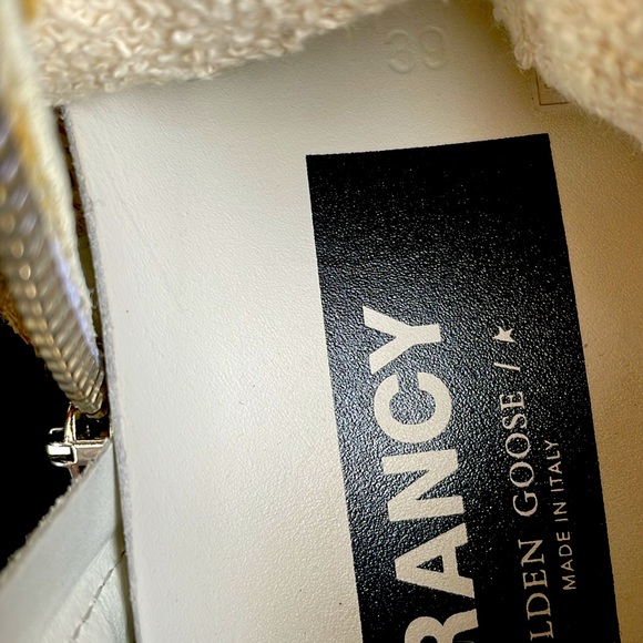 GOLDEN GOOSE FRANCY HIGH TOP LEOPARD PRINT LEATHER SNEAKERS -9 US 👟🤎🤩 - Picture 7 of 12